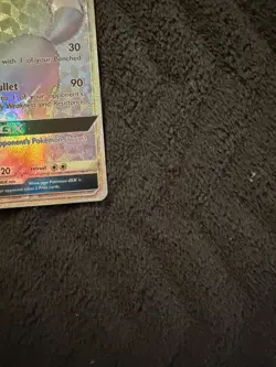 Pokemon Umbreon GX TCG Sun & Moon Holo Card 154/149 Secret Rainbow Rare - Image 5