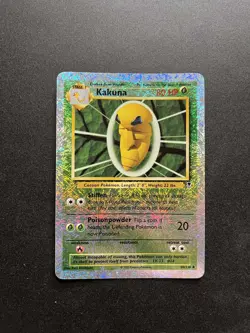 Rare Kakuna 50/110 Legendary Collection Reverse Holo Pokemon Card Nintendo - Image 1