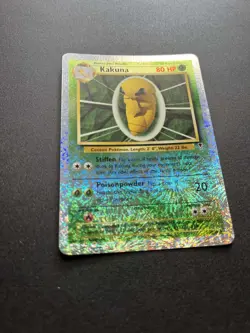 Rare Kakuna 50/110 Legendary Collection Reverse Holo Pokemon Card Nintendo - Image 3