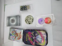 Pokemon Tin Bundle With Cards Etc - Image 2