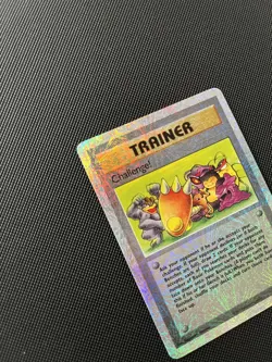 Challenge! Pokemon Trainer Card 106/110 Legendary Collection Reverse Holo 2002 - Image 5