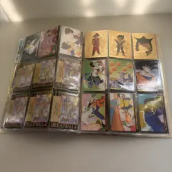 Vintage Dragonball Z Card Lot 1989-1998 Various Sets, Great Shape - Image 1