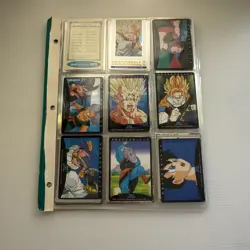 Vintage Dragonball Z Card Lot 1989-1998 Various Sets, Great Shape - Image 2