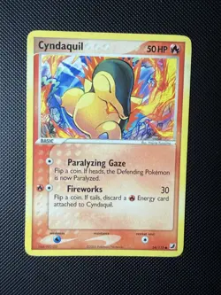 NM Cyndaquil 54/115 Unseen Forces Common Pokemon Card - Image 1