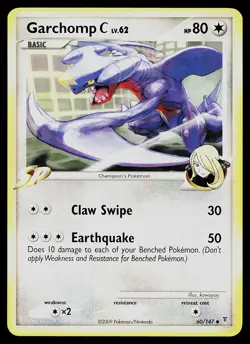 Pokemon Card - Garchomp C Supreme Victors 60/147 Uncommon - Image 1