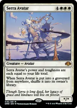 MTG - Serra Avatar - Foil, Dominaria Remastered - Image 1
