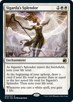 MTG - Sigarda's Splendor - Foil, Innistrad: Midnight Hunt - Image 1
