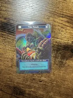 Sorcery Contested Realm Beta N/M FOIL Tide Naiads - Image 1