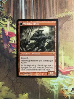 1x Instigator Gang // Wildblood Pack NM Eng MTG - Innistrad - Image 2
