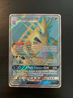 Carte Pokemon : Tyranocif GX 203/214 Tonnerre Perdu Francais - Image 1