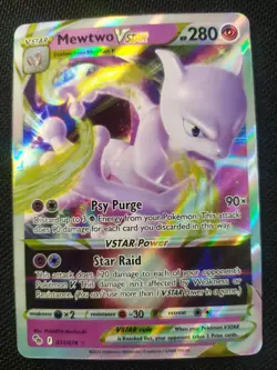 Pokemon TCG Mewtwo VSTAR 031/078 Ultra Rare Pokemon Go Near Mint English - Image 3