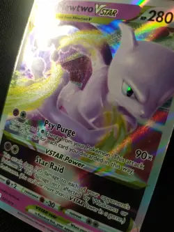 Pokemon TCG Mewtwo VSTAR 031/078 Ultra Rare Pokemon Go Near Mint English - Image 4
