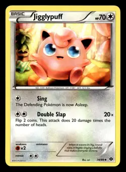 Jigglypuff 78/99 Uncommon Next Destinies Pokemon NM - Image 1