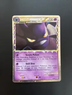 Pokemon Card Crobat 84/95 Near Mint Eng Rare Holo Foil - Image 1