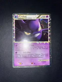 Pokemon Card Crobat 84/95 Near Mint Eng Rare Holo Foil - Image 2