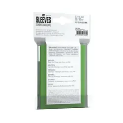 Just Sleeves Sleeves 66x92mm Standard Card Game - Green (50 sleeves) New - Image 2