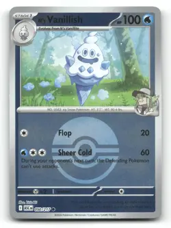 N's Vanillish (Poke Ball) 050/217 - ME: Ascended Heroes - Pokemon Card NM/M - Image 1