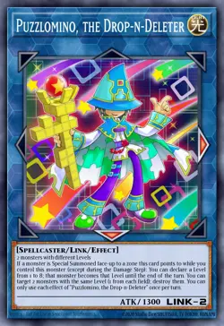 Puzzlomino, the Drop-n-Deleter DANE-EN049 1st ED NM Yu-Gi-Oh! - Image 1