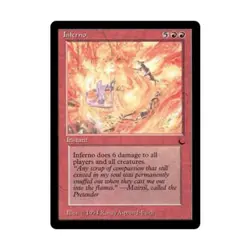 WOTC MtG The Dark Inferno (R) NM - Image 1