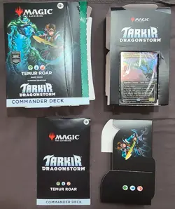 MTG Temur Roar Commander Deck | Tarkir Dragonstorm | Precon | Magic | TDC - Image 1