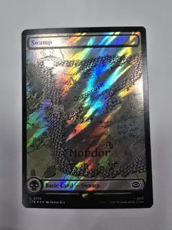 Swamp (0718) (Surge Foil) Universes Beyond: the Lord of the Rings Mtg - Image 1