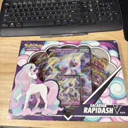 Pokemon Galarian Rapidash V Box - Image 1