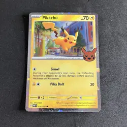 Pikachu 018/091 Cosmos - Pokemon TCG Halloween Trick Or Trade 2024 - Image 1