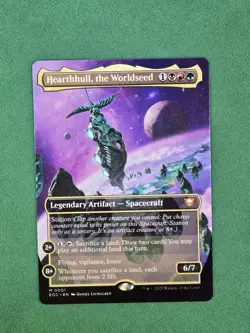 MTG Hearthhull, the Worldseed (Borderless) Commander: Edge of Eternities Regular - Image 5