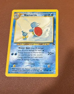 Wartortle Southern Islands Promo WOTC Pokemon TCG 15/18 NM - Image 1