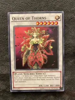 AP05-EN019 Queen of Thorns Common Yugioh - Image 1