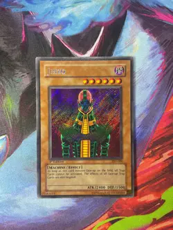 2002 Yu-Gi-Oh! Jinzo Pharaoh's Servant PSV-000 1st Edition Secret Rare NM 💎 - Image 1