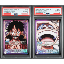 PSA 10 Seq 2 Luffy Gear 5 Nika One Piece Card OP09 OP05 Leader Parallel Gem Mint - Image 1
