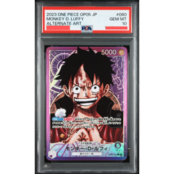 PSA 10 Seq 2 Luffy Gear 5 Nika One Piece Card OP09 OP05 Leader Parallel Gem Mint - Image 2