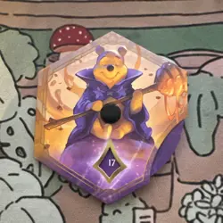 Disney Lorcana Winnie the Pooh Hunny Wizard Lore Counter Shimmering Skies Promo - Image 1