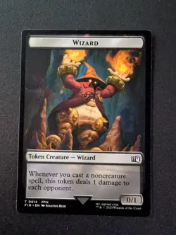 BIRD 16 // WIZARD 14 MTG Final Fantasy Tokens - Image 2