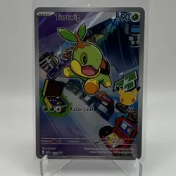 Pokemon 30th Anniversary Holo Card Lot MEP Turtwig Chimchar Piplup Set of 3 - Image 1
