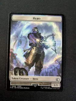 HERO 8 // FROG 18 MTG Final Fantasy Tokens - Image 1