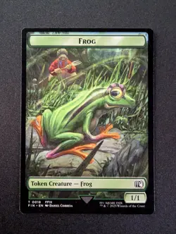 HERO 8 // FROG 18 MTG Final Fantasy Tokens - Image 2
