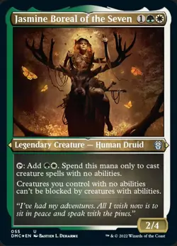 Jasmine Boreal of the Seven (Foil Etched) [Dominaria United Commander] Foil Near - Image 1