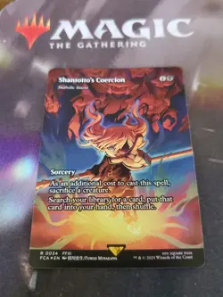 Mtg. Shantotto's Coercion. Foil Showcase. Final Fantasy. Pack Fresh - Image 1
