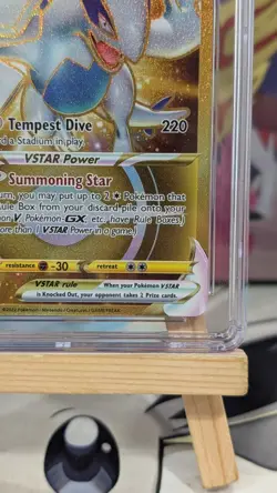 Pokemon Lugia VSTAR 211/195 Silver Tempest Secret Rare CGC 9 Full Art Holo - Image 5
