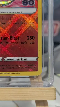 Pokemon Radiant Charizard 011/078 Pokemon GO Radiant Rare Holo CGC Mint 9 - Image 5