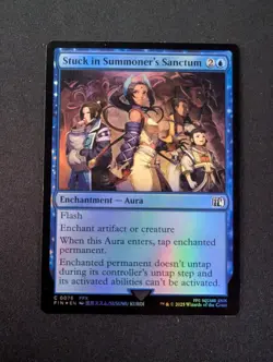 STUCK IN SUMMONER'S SANCTUM FOIL #76 MTG Final Fantasy - Image 1
