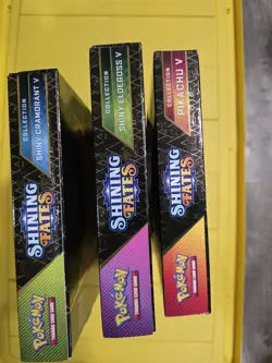 Pokemon TCG Sword & Shield Shining Fates Lot Of 3 Boxes 820650809828 - Image 4