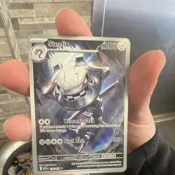 Pokemon Steelix 150/132 Illustration Rare Holo Me01 Mega Evolution English - Image 1