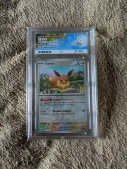 Pokemon - Eevee - 074/131 - Prismatic Evolutions - Cosmos Reverse Foil - Ace 9 - Image 1