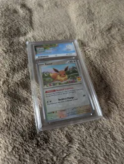 Pokemon - Eevee - 074/131 - Prismatic Evolutions - Cosmos Reverse Foil - Ace 9 - Image 3