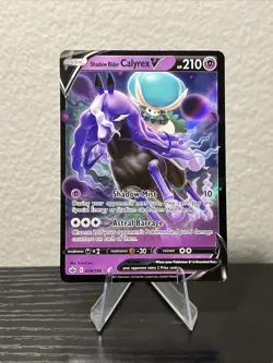 Pokemon TCG Shadow Rider Calyrex V Sword & Shield - Chilling Reign 074/198 Holo - Image 1