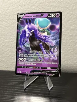 Pokemon TCG Shadow Rider Calyrex V Sword & Shield - Chilling Reign 074/198 Holo - Image 3