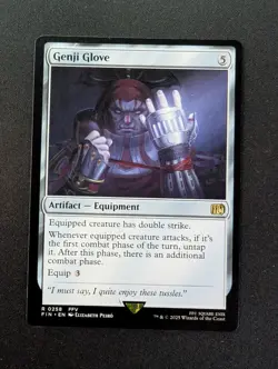 GENJI GLOVE #258 MTG Final Fantasy - Image 1